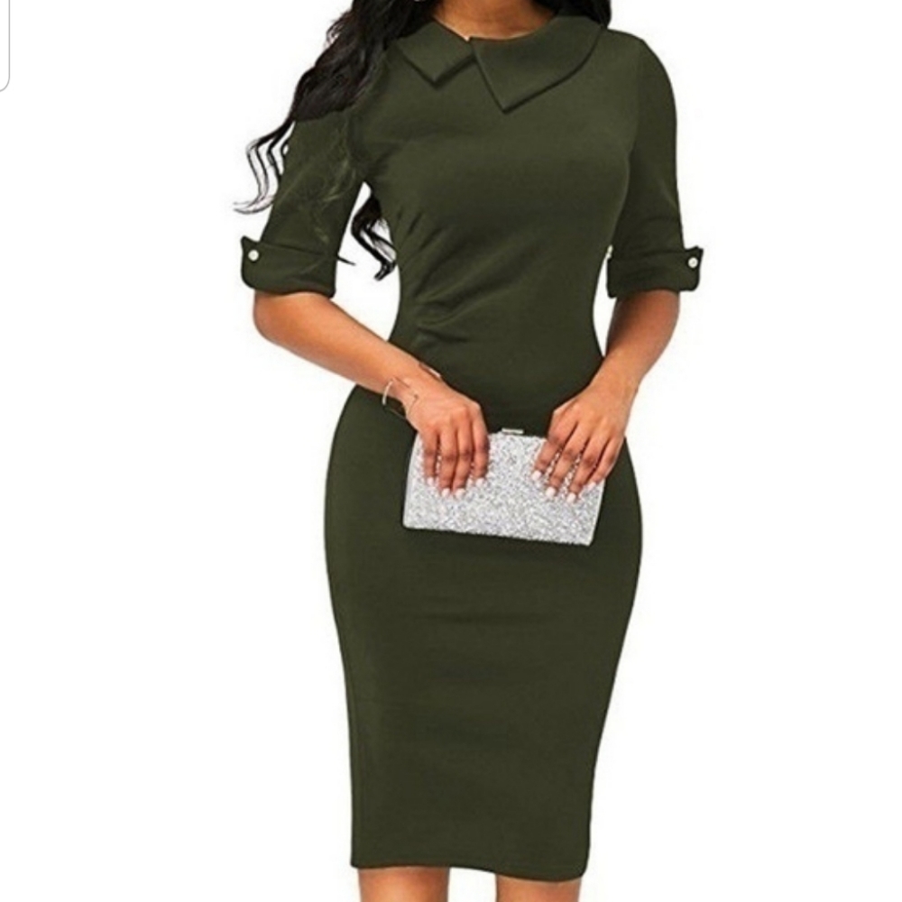 GREEN- New Dress!